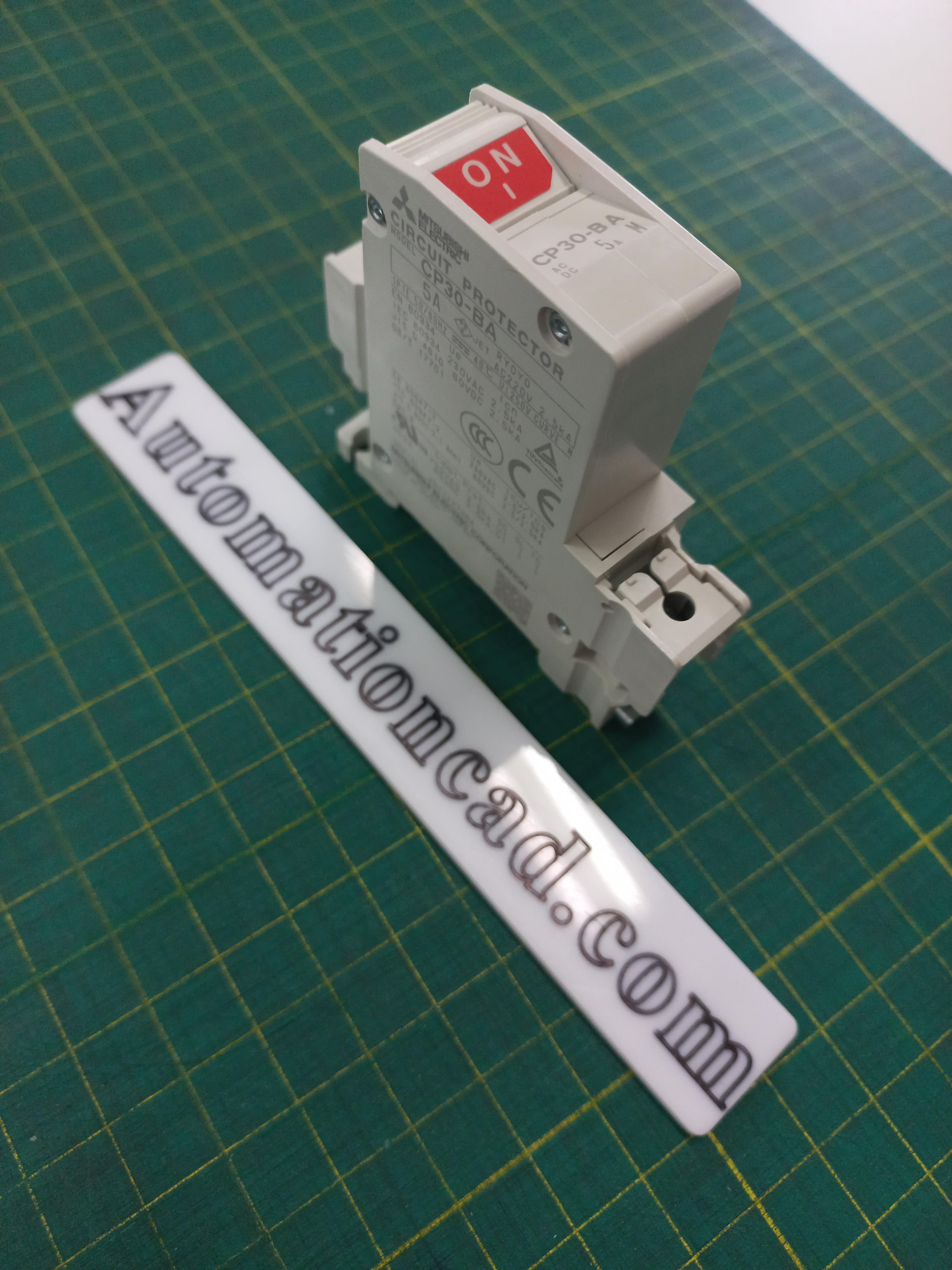 เบรกเกอร์ป้องกันวงจรควบคุม 1เฟส 1-M 5A Circuit Protector MITSUBISHI