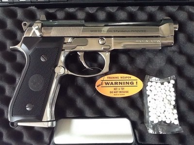 Beretta M9A1 สีเงิน (Full Auto) - Keymore