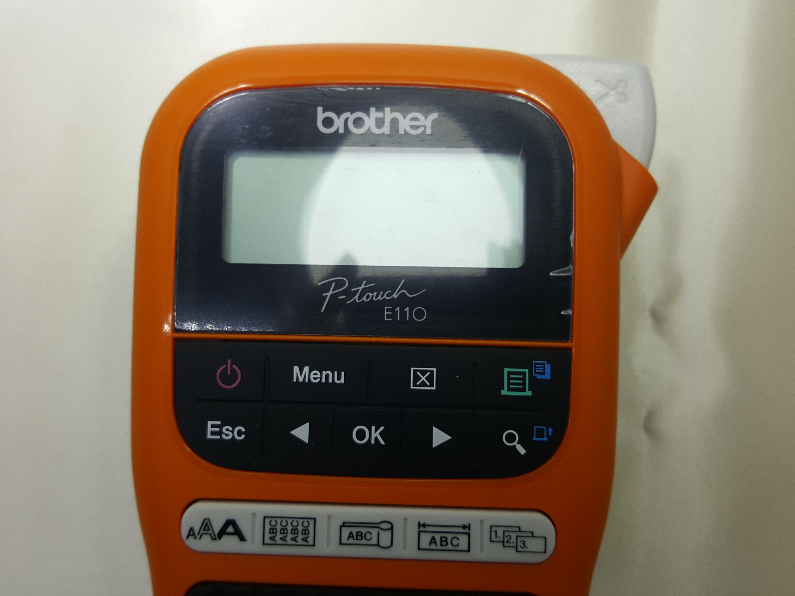 BROTHER E110 LABEL PRINTER เครื่องพิมพ์ฉลาก PT-E110VP บราเดอร์