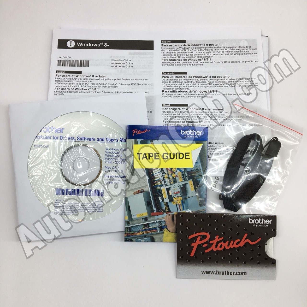 E550 เครื่องพิมพ์ฉลาก บราเดอร์ LABEL PRINTER BROTHER PT-E550WVP