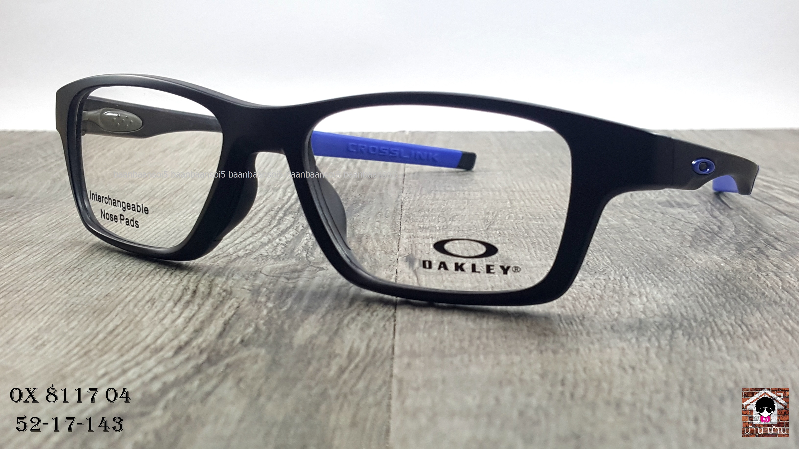 OAKLEY OX8117-04 Crosslink High Power โปรโมชั่น กรอบแว่นตาพร้อมเลนส์ HOYA ราคา 5,700 บาท