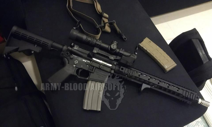 New.KAC URX III 12.5 Cmmg.22 inch RAS Tactical Rail Handguard (BK-DE) ราคาพิเศษ