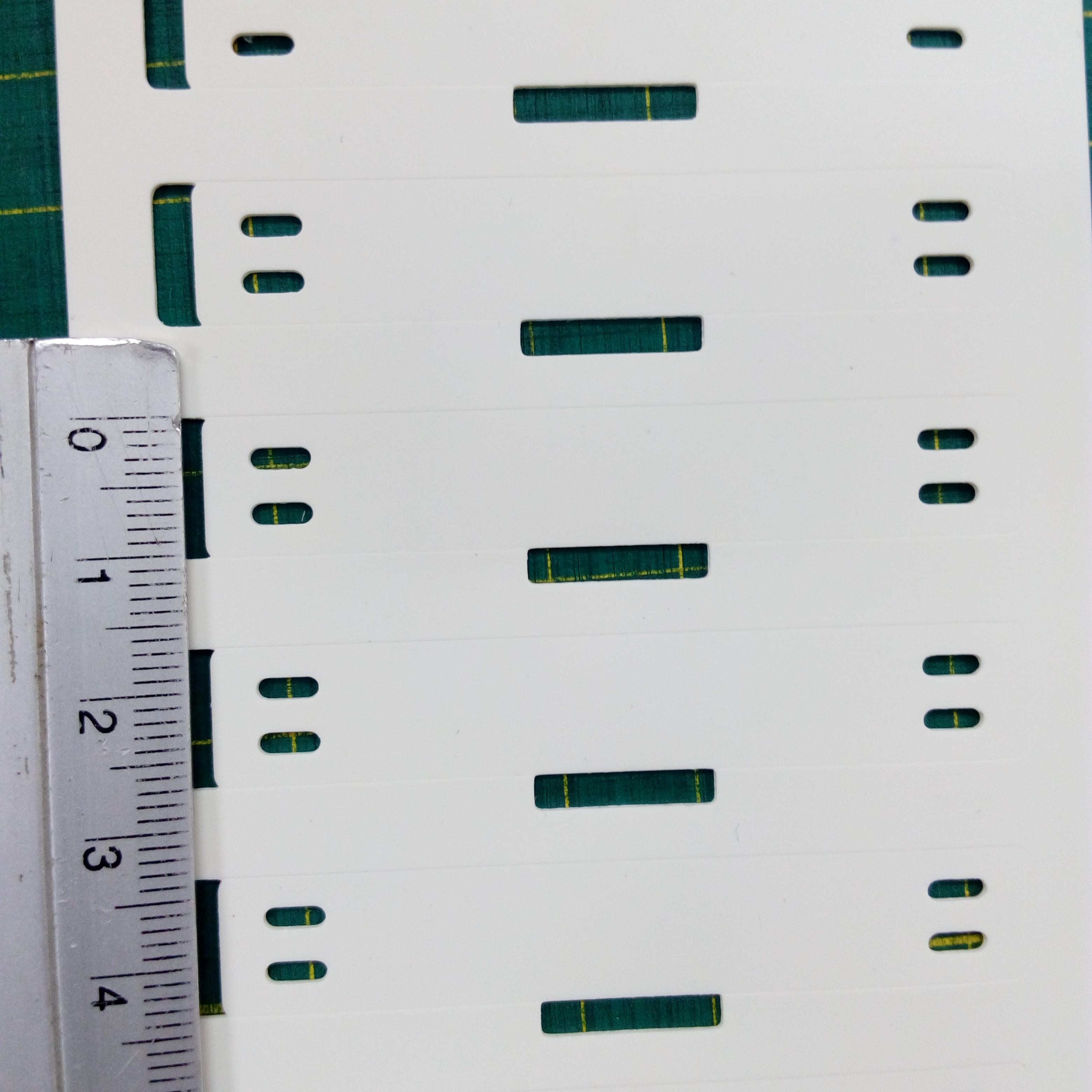 TAG มาร์คสายไฟ Polyurethane สีขาว เบอร์มาร์คสายไฟ CABLE MARKER