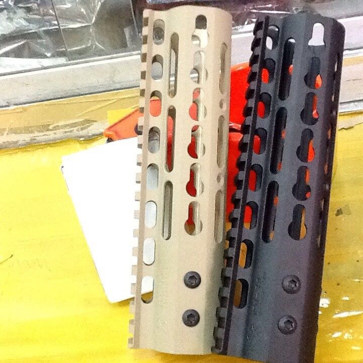 New.Noveske NSR 7.0" 9" 11" 15" Rail Handguard KeyMod inter-locking rail system (BK) ราคาพิเศษ