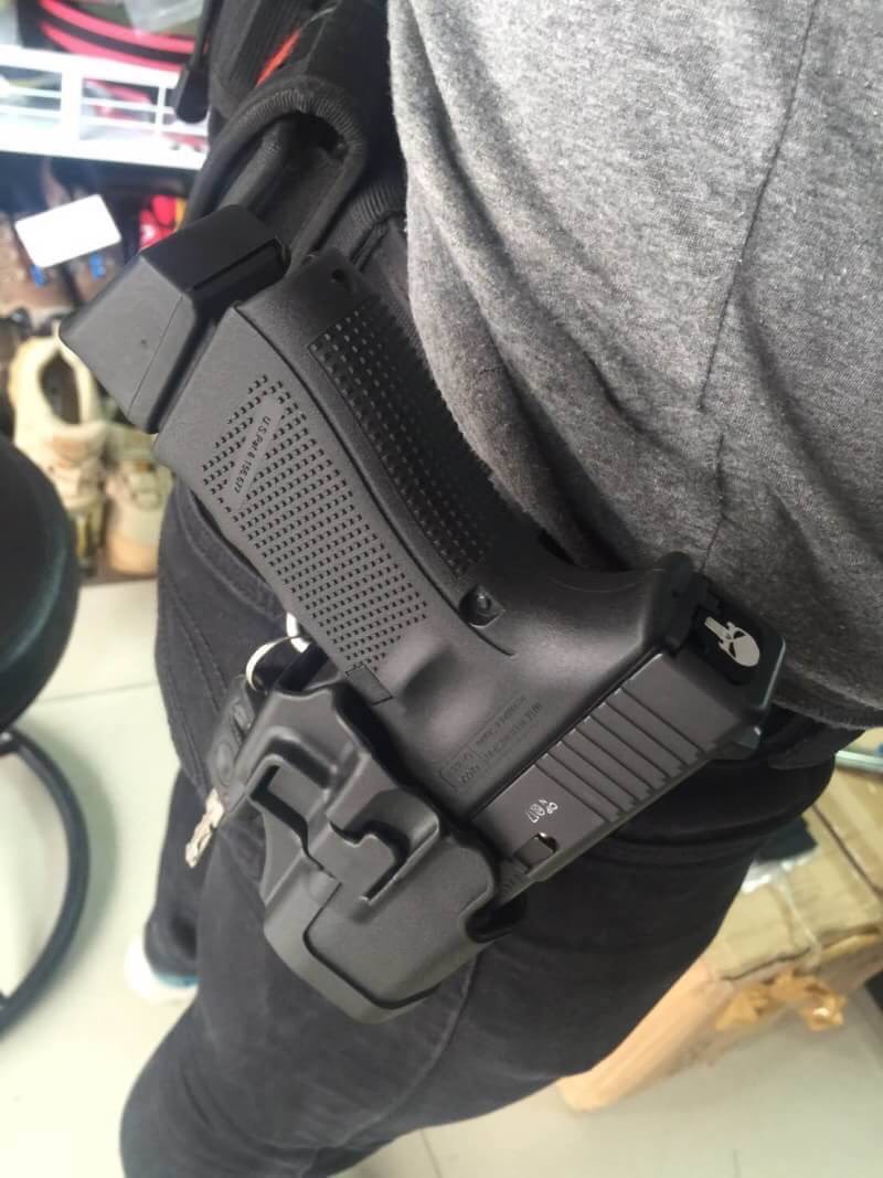 New.ซองปืนปลดเร็ว BLACKHAWK แท้ Glock17 / Glock19 ราคาพิเศษ