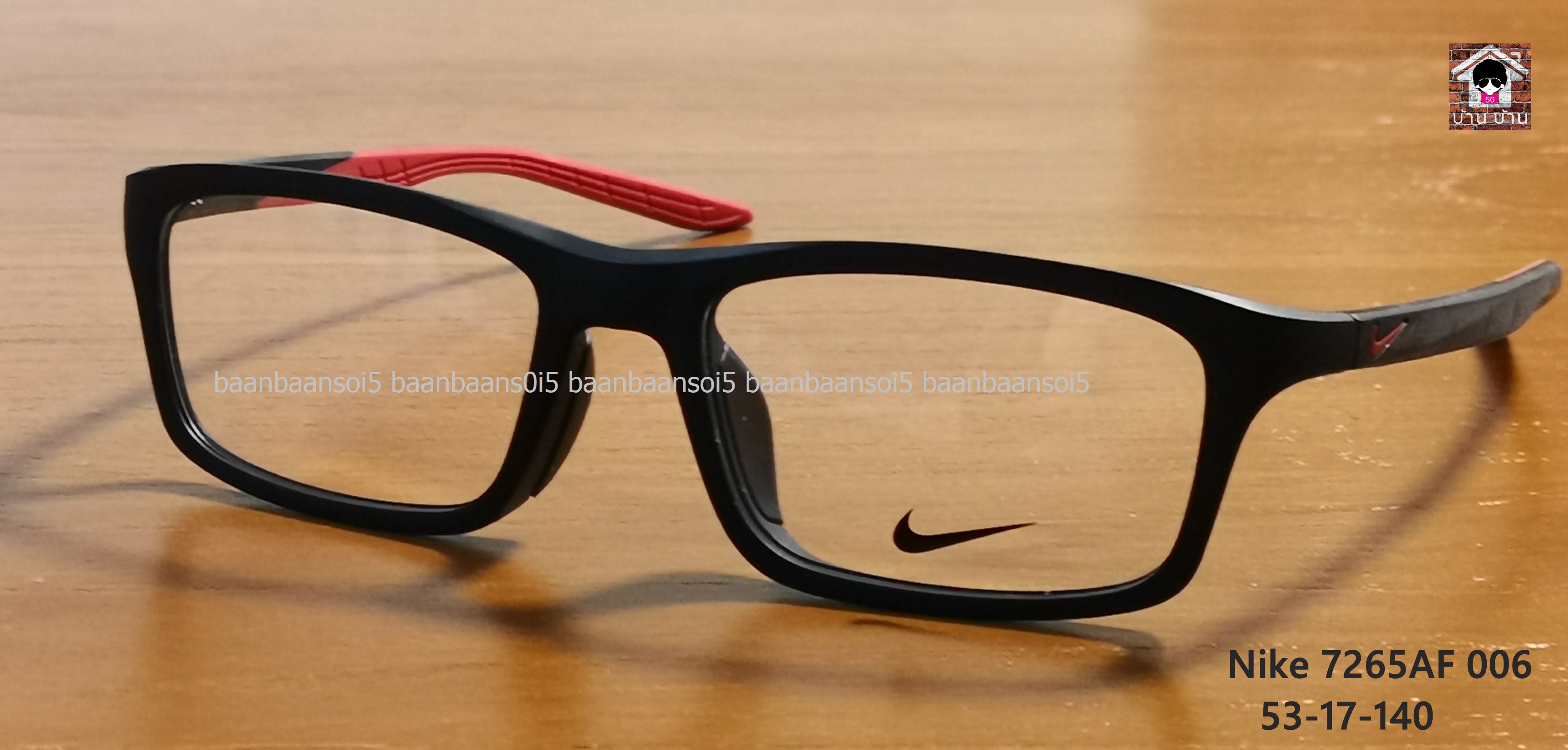Nike 7265AF 006 โปรโมชั่น พร้อมเลนส์ มัลติโค๊ต HOYA 4,200 บาท