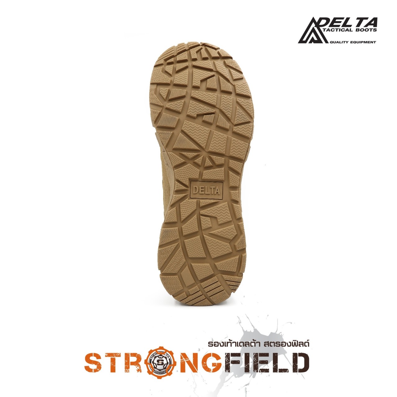 (fire)สินค้าใหม่ค่ะ 💥 รองเท้า New Delta รุ่น Strongfield 💥 🔩 รองเท้าที่ออกแบบมาสำหรับลุยได้ทุกสภาวะพื้นผิว 🔩 ผสมผสานอย่างลงตัวระหว่างเนื้อผ้า Cordura 1000D และหนังแท้ 🔩 ทรงหุ้มข้อ (Mid Boot) มั่นคง สูง 6 นิ้ว ǵ
