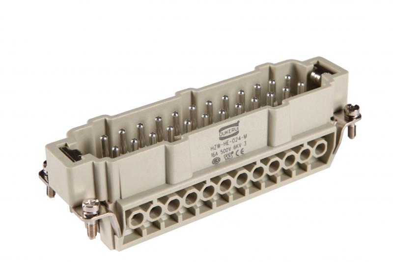 INSERT H24B MALE ตัวผู้ 24P ไส้แกนใน CONNECTOR ปลั๊ก สัญญาณ อุตสาหกรรม
