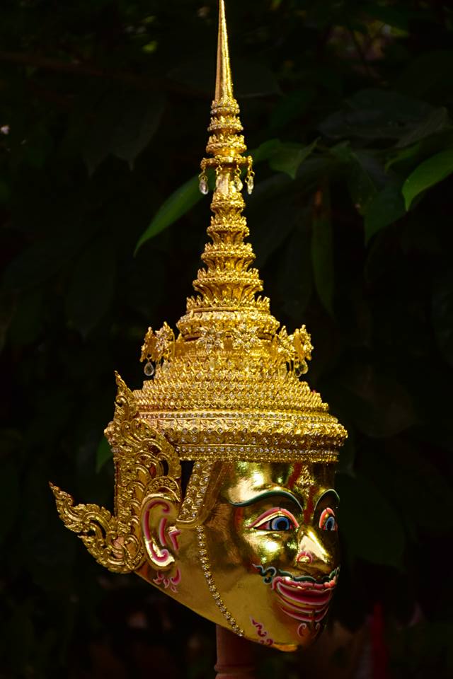 หัวโขน พระลักษณ์ ขนาดครอบ