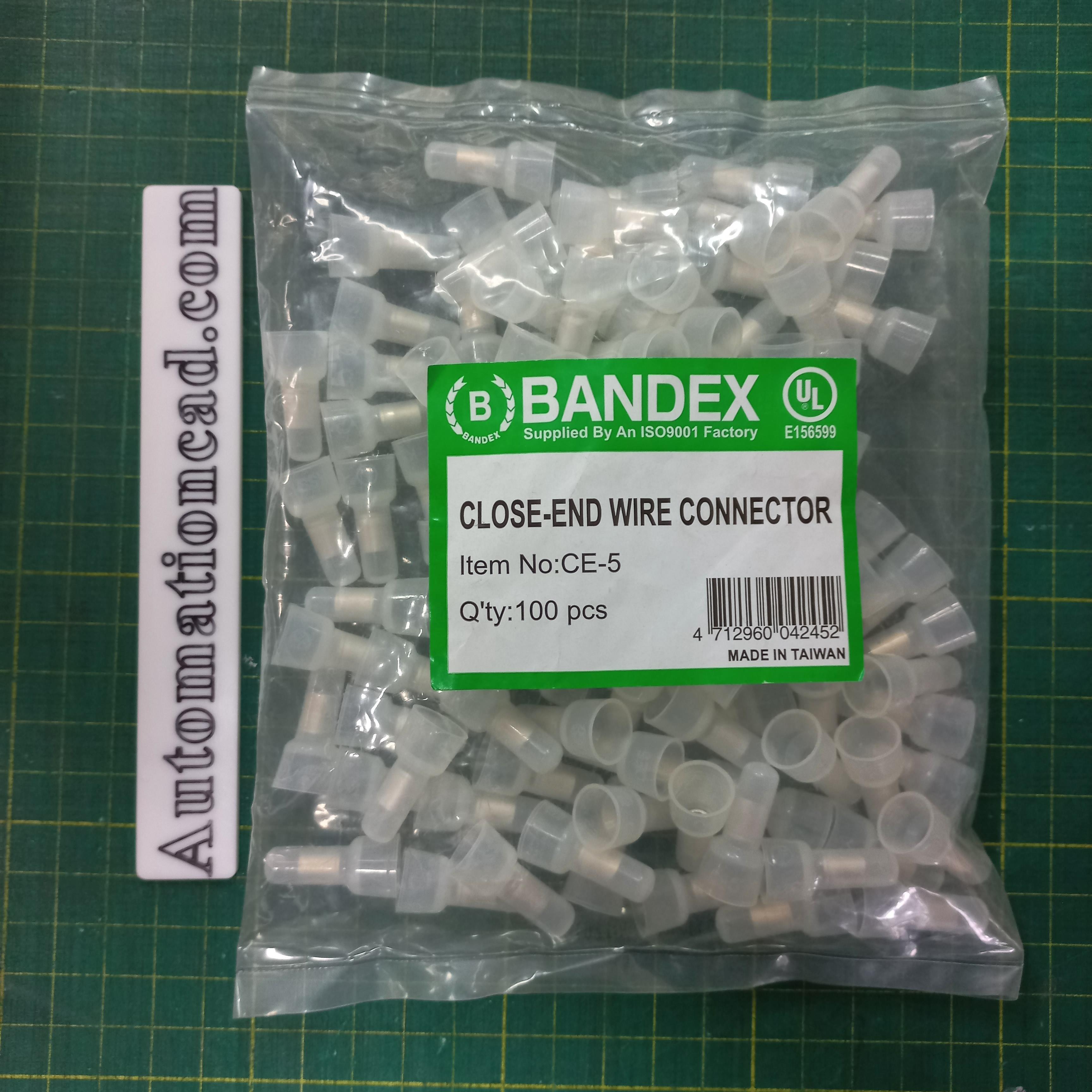 CLOSE END WIRE CAP หัวหมวกต่อสาย BANDEX