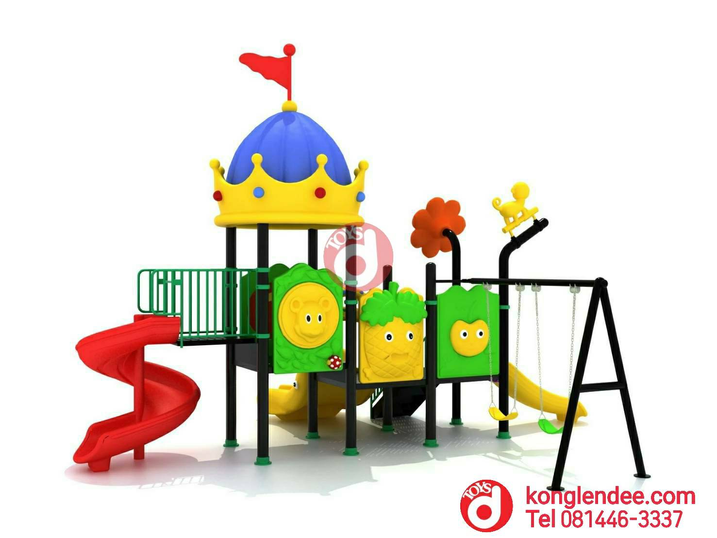 เครื่องเล่นสนาม ชุดปราสาทเจ้าชาย