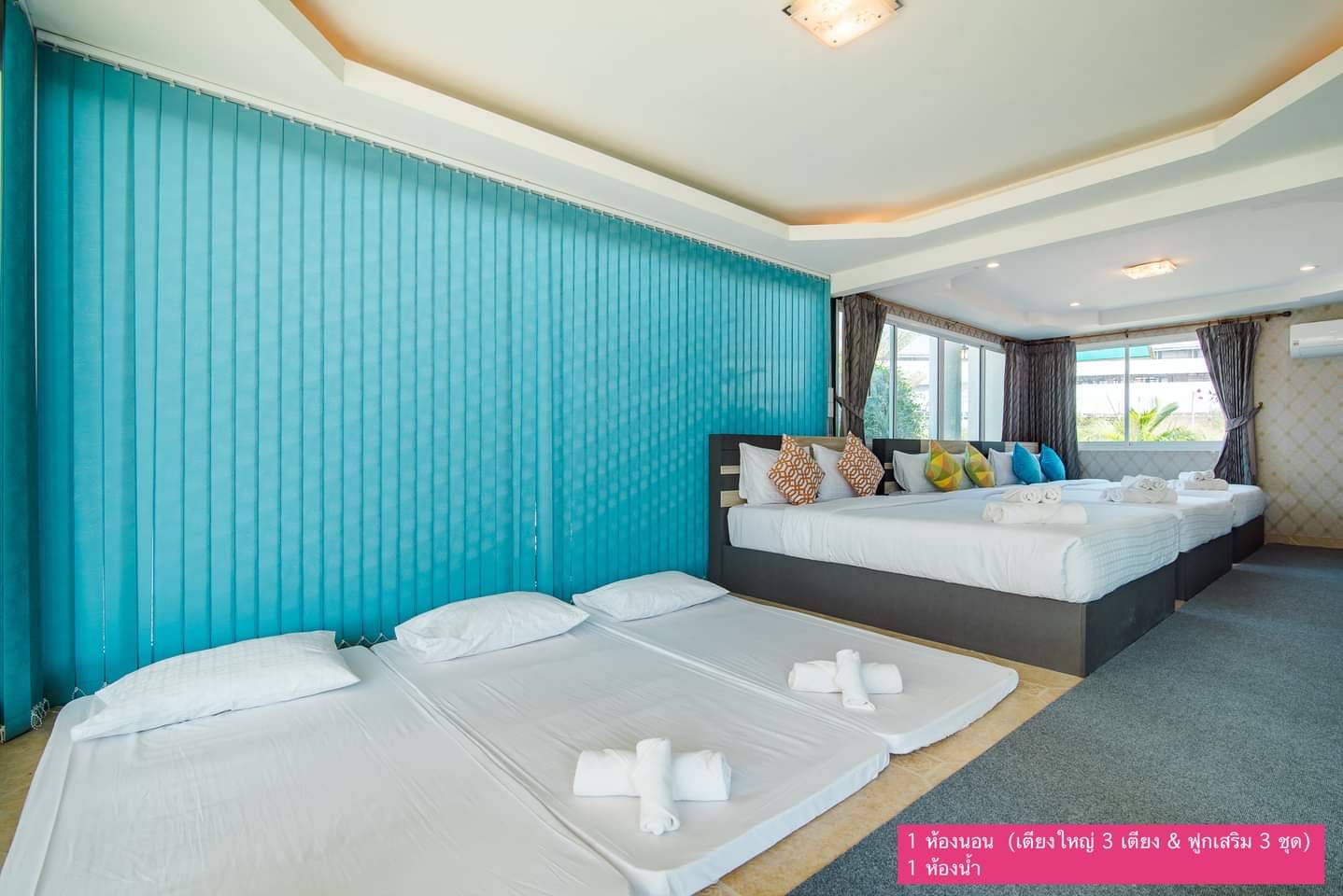 HR14001 บ้านพักหัวหิน บ้านไจแอนท์ พูลวิลล่า