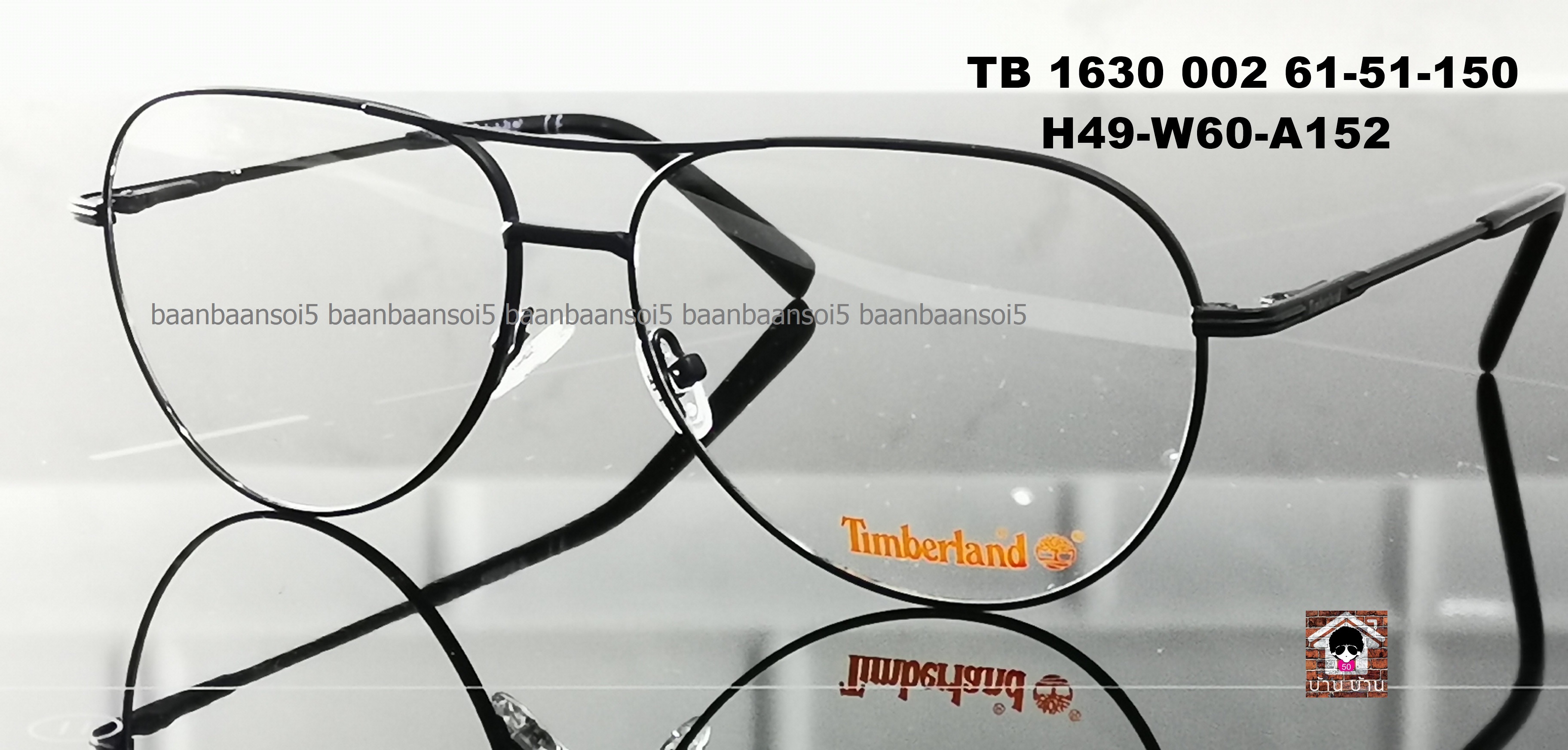 TIMBERLAND TB 1630 002 โปรโมชั่น กรอบแว่นตาพร้อมเลนส์ HOYA ราคา 4,190 บาท