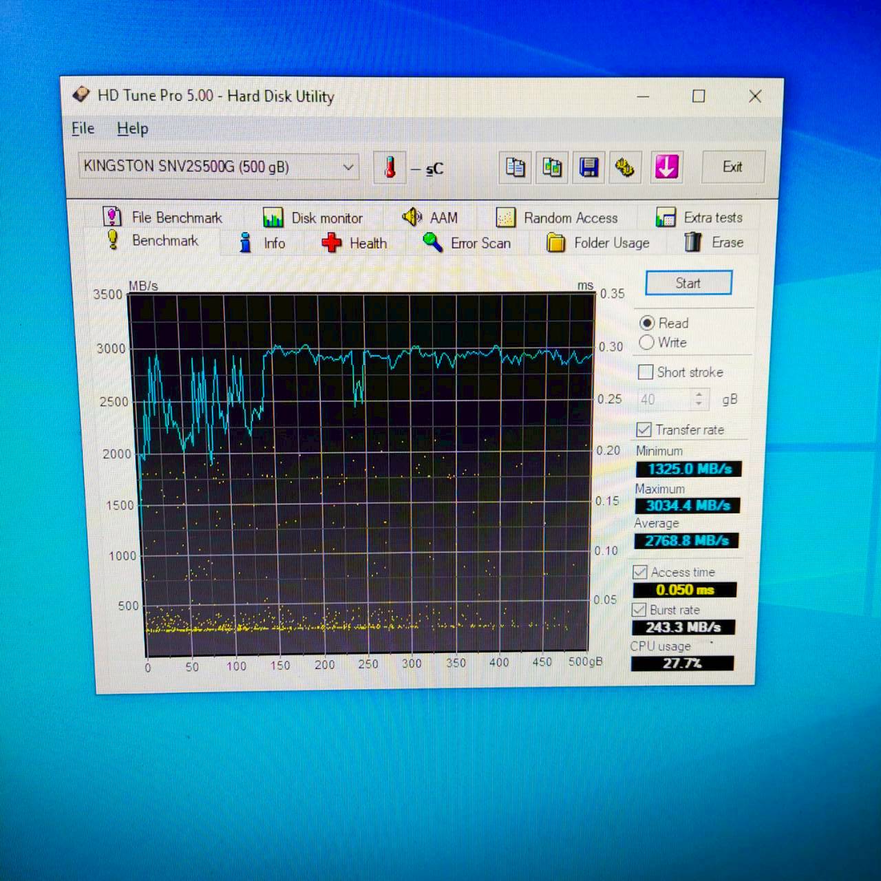 SSD M.2 NVME 500GB PCle 4.0 KINGSTON NV2 ประกัน SYNNEX 30/11/2026