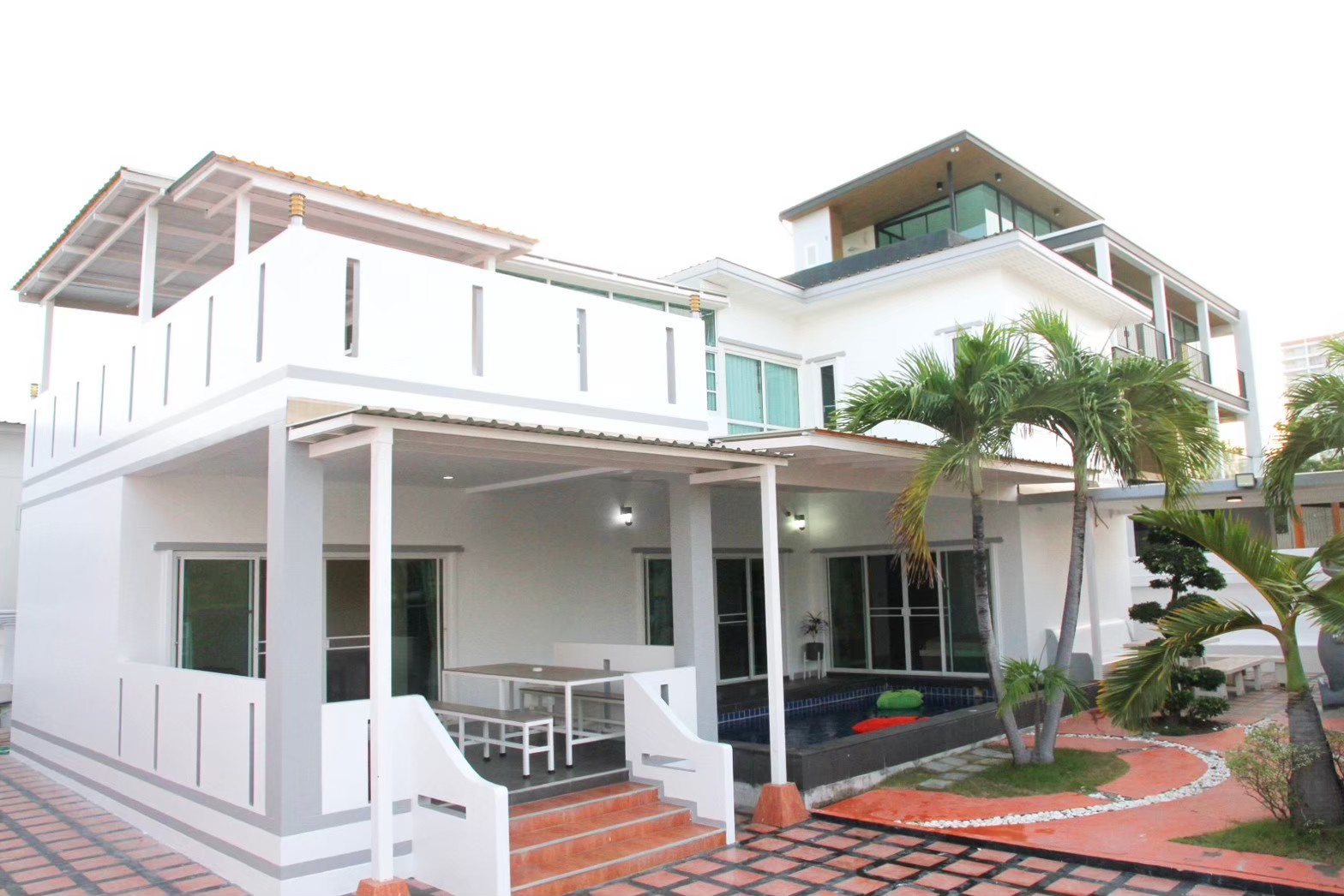 HR15068 บ้านพักหัวหินใกล้ทะเล บ้านเคียงเล ไวท์ วิลล่า