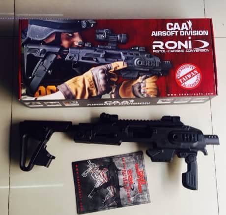 New.ชุดประกอบปืนจริง CAA AIRSOFT OIVISION RONI GLOCK 17 / 19 ราคาพิเศษ