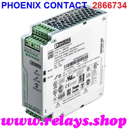 2866734 Phoenix Contact Power Supply QUINT-PS/3AC/24DC/5 LiNE iD : RELAYS.SHOP
