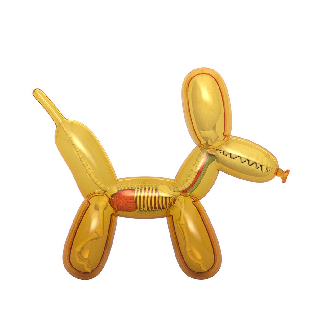 เปิดจอง : Funny Anatomy Balloon Dog: (Honey Edition) by Mighty Jaxx