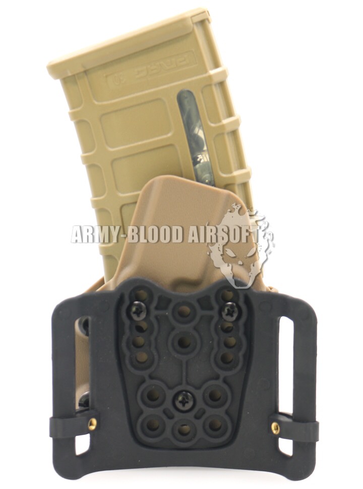 New.Single Standard Kydex Rifle Magazine Carrier for M4 5.56 Magazine(BK) ราคาพิเศษ