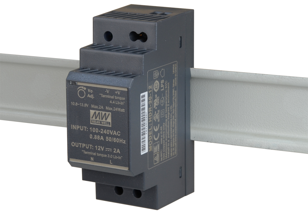 HDR-30-12 MEANWELL ของแท้ พาวเวอร์ซัพพลาย POWER SUPPLY 12VDC 30W 2A