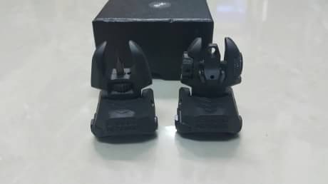 New.Fab Defense FBS FRONT BACK-UP Sight & RBS REAR BACK-UP Sight (BK) ราคาพิเศษ