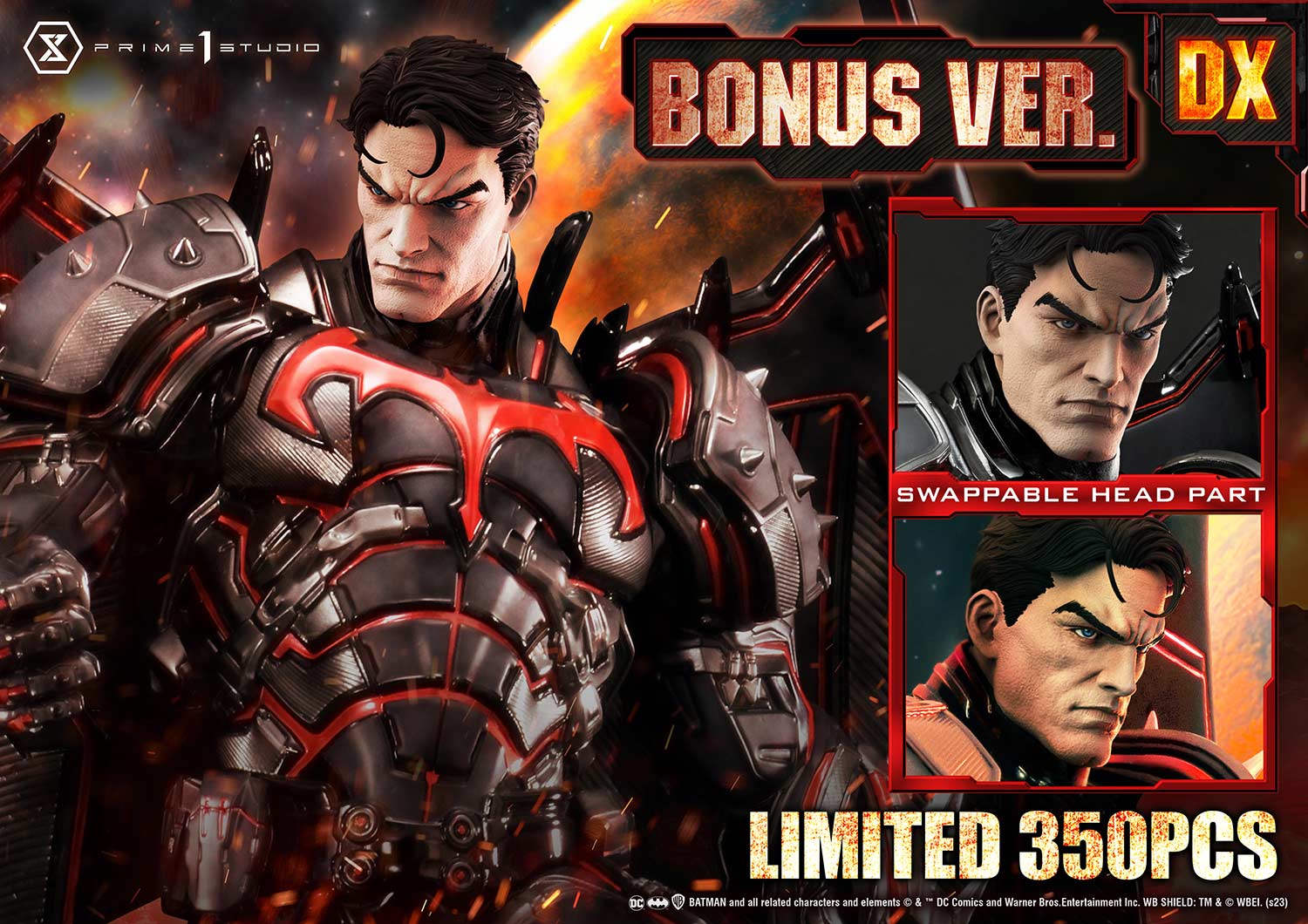 เปิดจอง : Batman Hellbat: Batman (Comics) “Concept Design by Josh Nizzi” 1/4 (Deluxe Bonus)