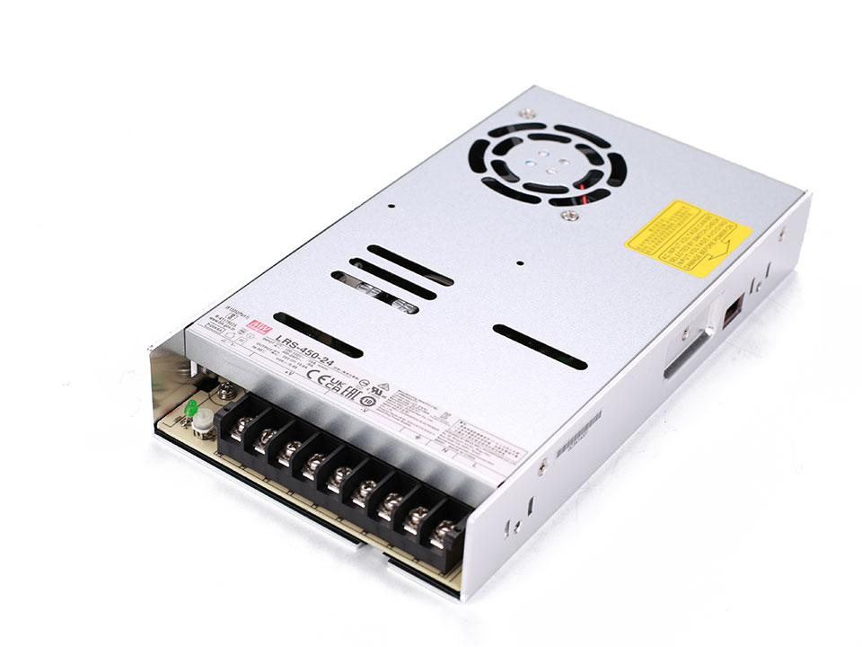 POWER SUPPLY LRS-450-24 MEANWELL พาวเวอร์ซัพพลาย 18.8A 24VDC
