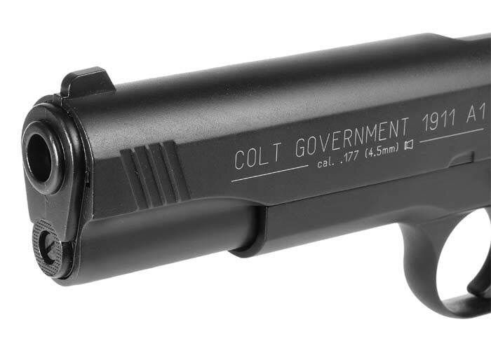 New.Umarex COLT GOVERNMENT 1911 A1 cal.4.5mm (.177) Co2 450+เหล็กทั้งตัว
