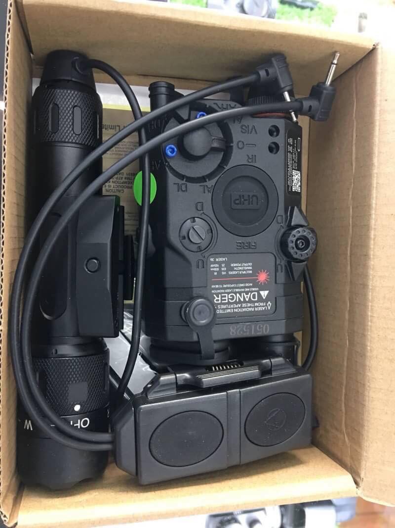 New.AN/PEQ-15 LA5 W/ WMX200 Advanced Illuminator Combo Green Laser Type (BK) ราคาพิเศษ