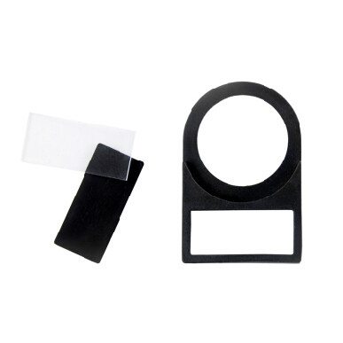 เนมเพลท ป้ายชื่อปุ่มกด Nameplate 22mm. อักษร 1 แถว