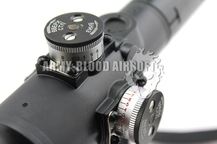 4X24 PSO-1 Scope for SVD/AK Series
