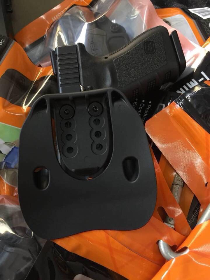 New.ซองปืนพกนอก Cytac Fits Glock 17, 22, 31 (Gen 1, 2, 3, 4) Fits Glock 19, 23, 32 (Gen 1,2,3,4) Fits Colt 1911-5", Girsan 1911 MC, Variants 1911 Fits Beretta 92, Beretta 92FS, GSG92, Girsan Regard MC ปืนยิง IDPA ปรับระดับสูงต่ำได้ตามต้องการ 🔰