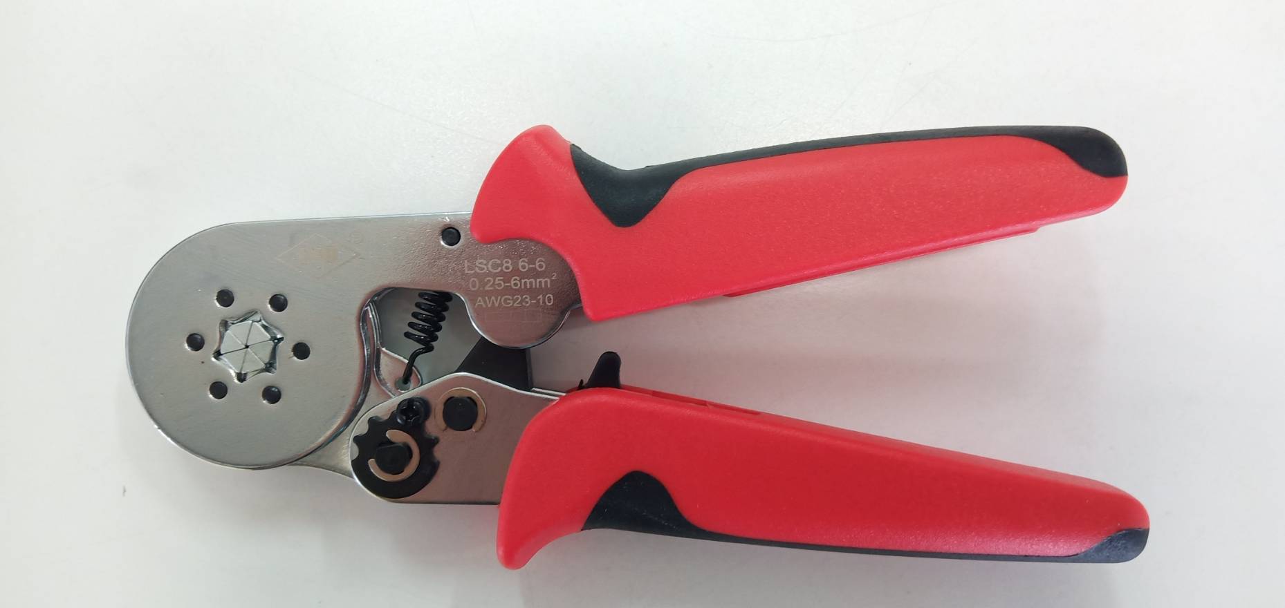 คีมย้ำหางปลา แบบเดี่ยว Cord-end Furrule แบบหกเหลี่ยม