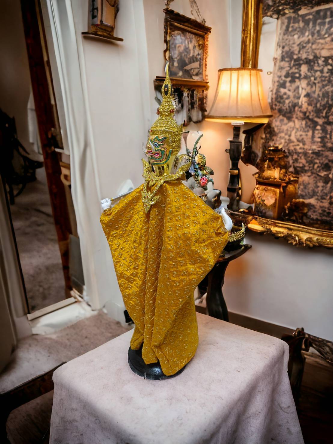 หุ่นกระบอก ท้าวเวสสุวรรณ ขนาด 70 ซม.