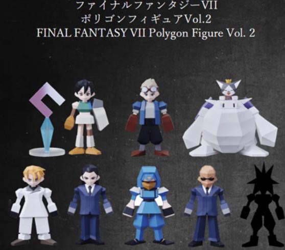 เปิดจอง : FINAL FANTASY VII Polygon Figure Vol. 2