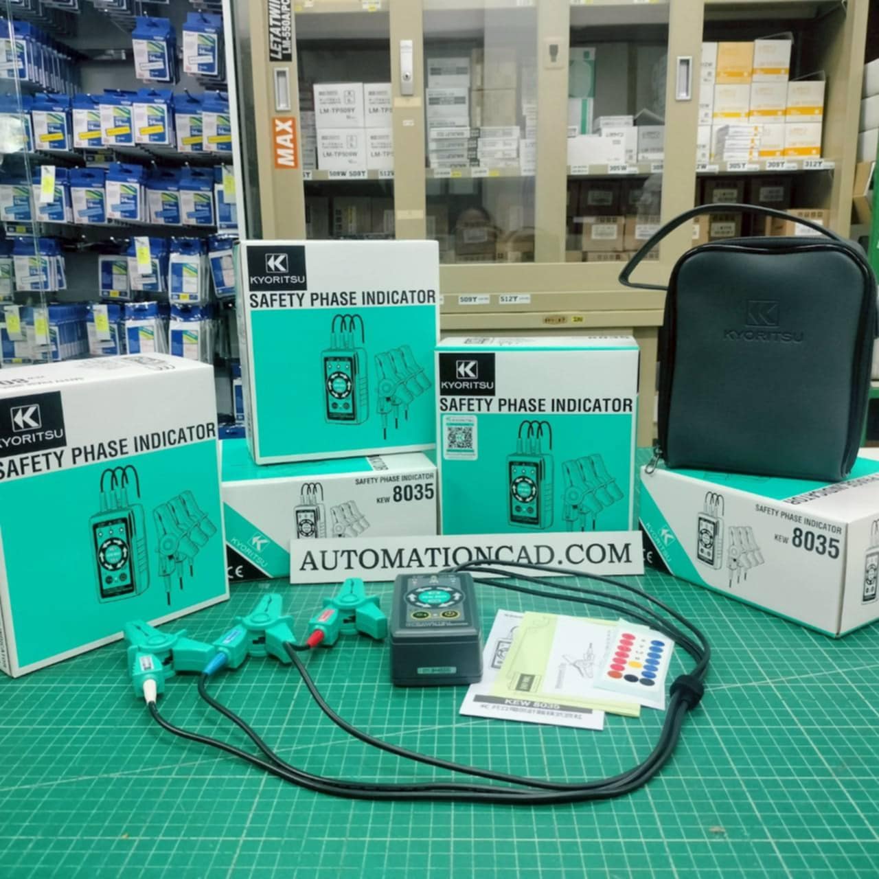 เครื่องวัดลำดับเฟส KYORITSU 8035 เคียวริทสึ Safety Phase Indicator KEW 8035 NON-CONTACT