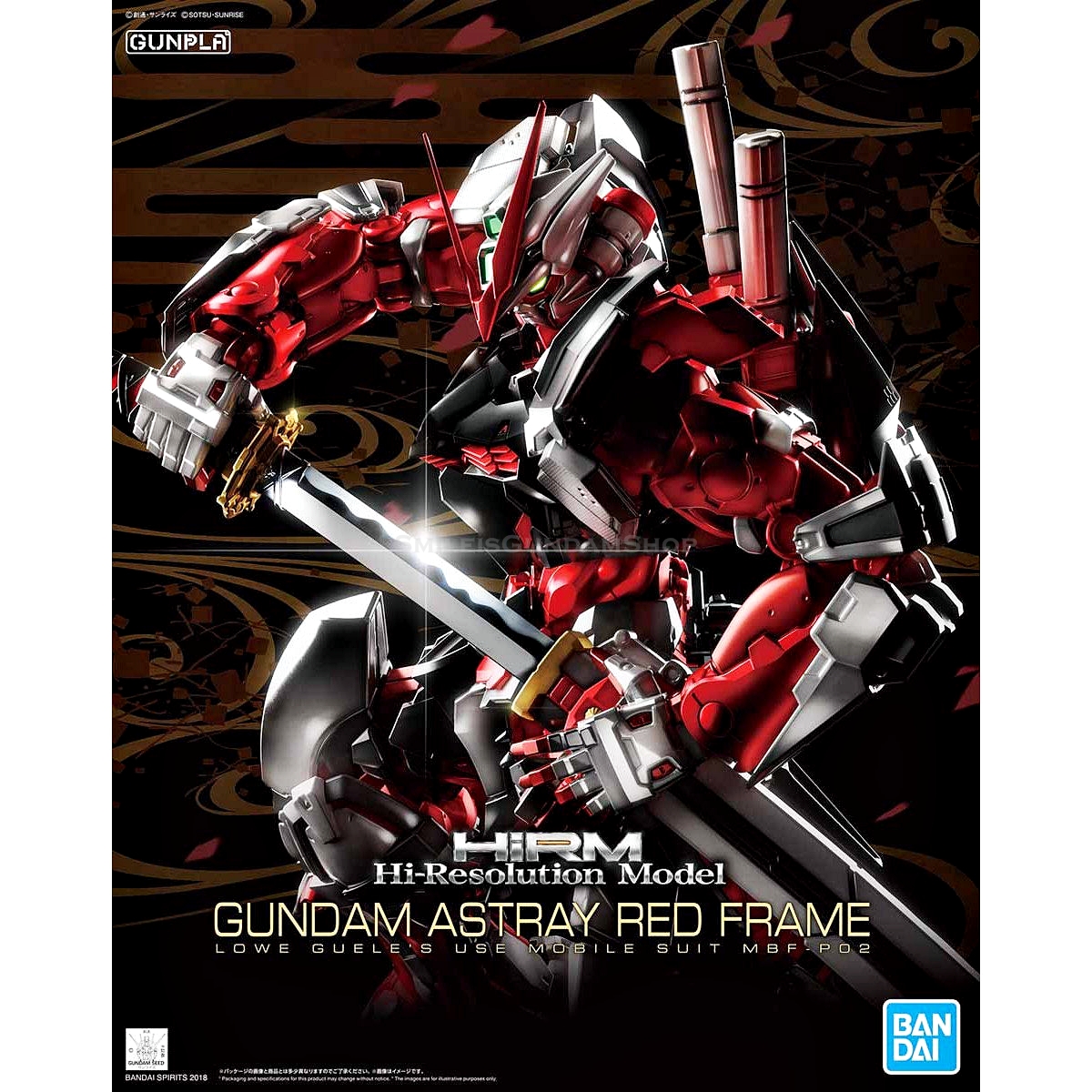 [PO]Hi-Resolution Model : 1/100 Gundam Astray Red Frame[BANDAI]