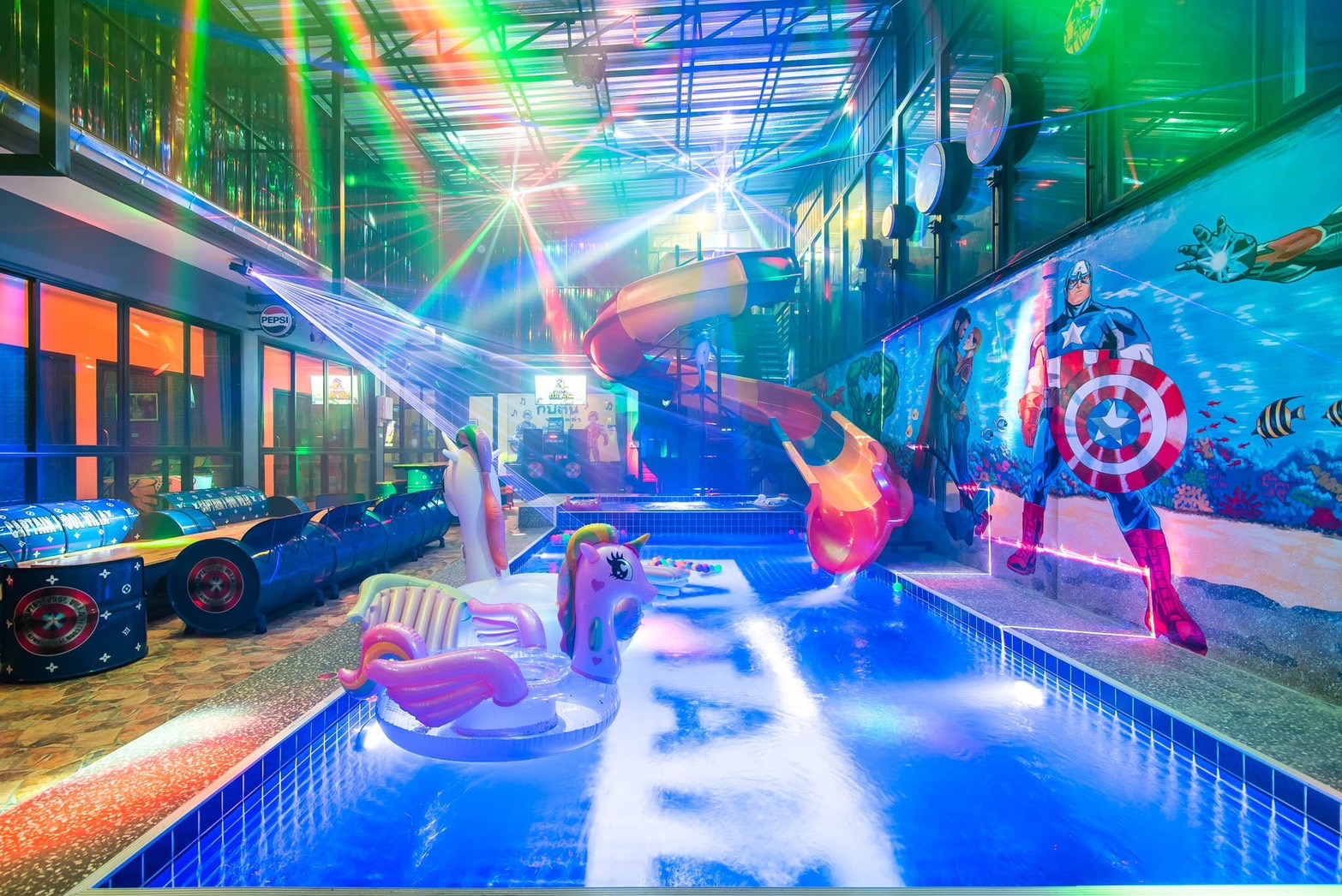 HR8005 บ้านพักชะอำ บ้านมาเวลล์ พูลวิลล่า V.2