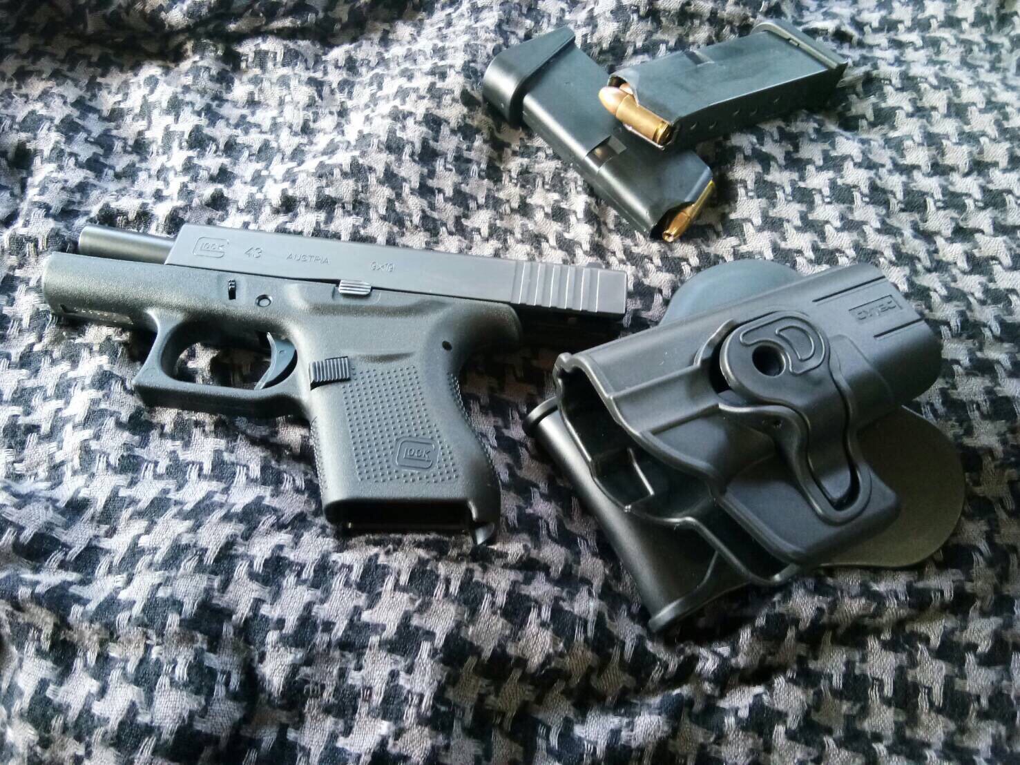 New.ซองปืนพกนอก Cytac Glock43 ราคาพิเศษ