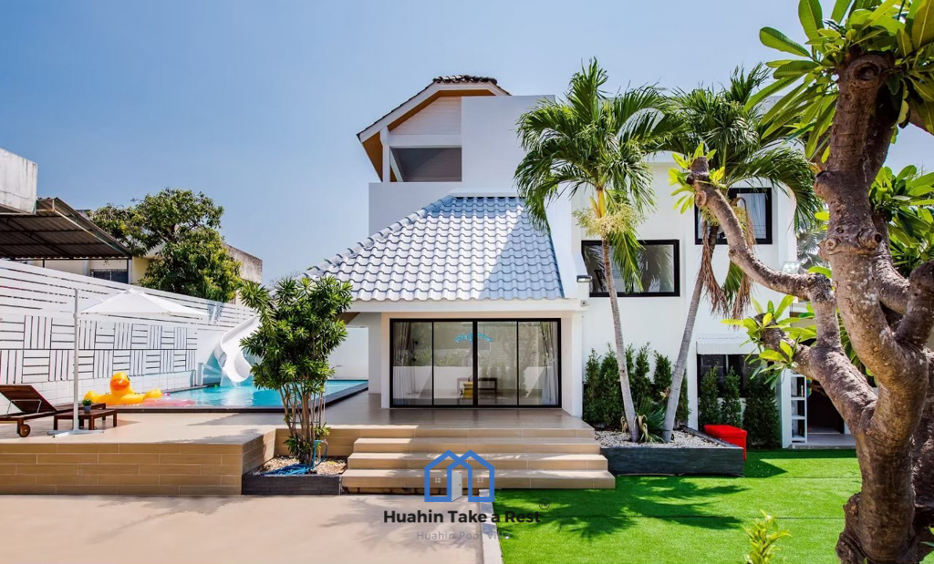 HR15041 บ้านพักหัวหิน บ้าน Miami Beach Villa