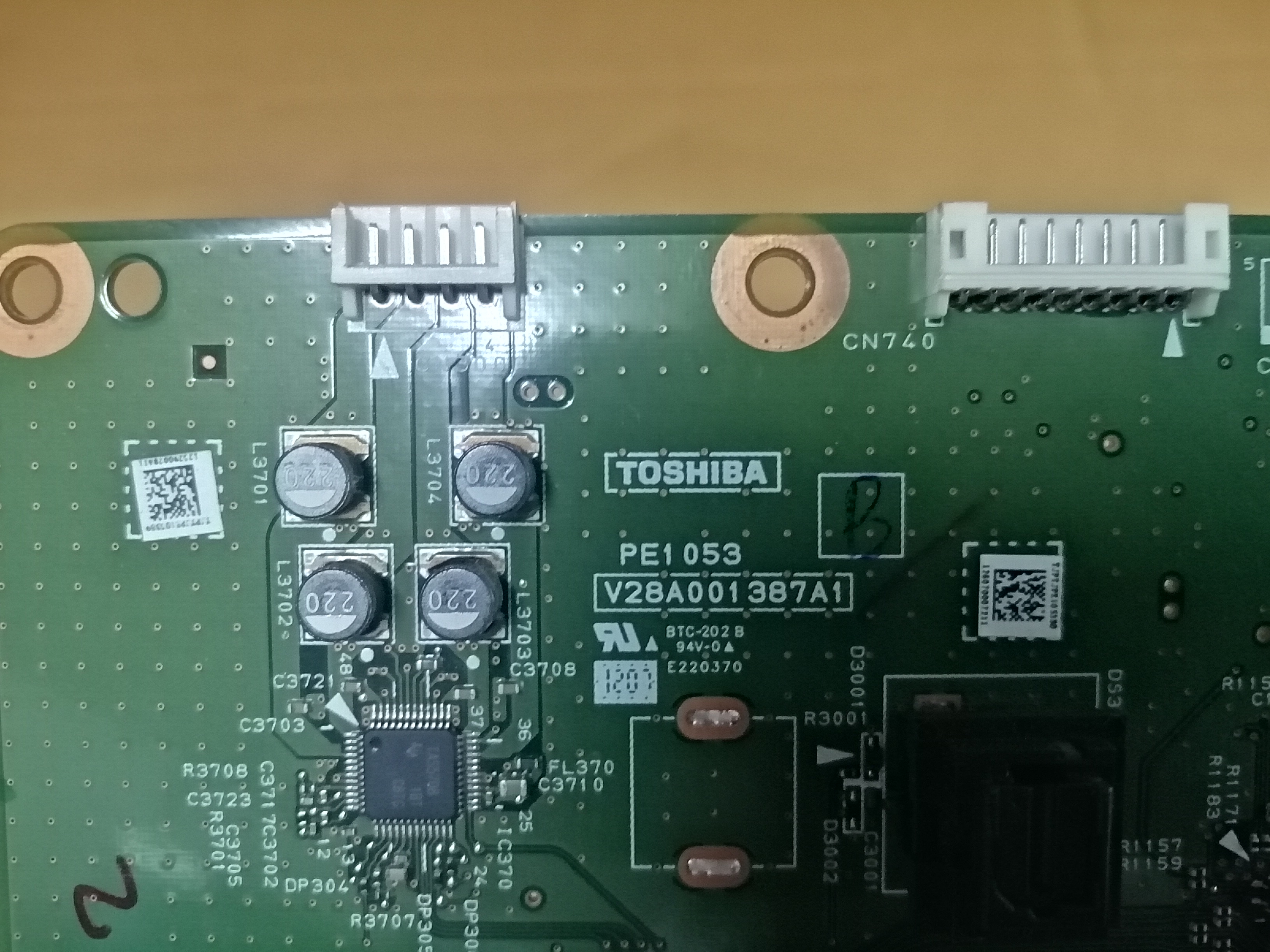 เมนบรอดโตชิบ้า 46PS20T