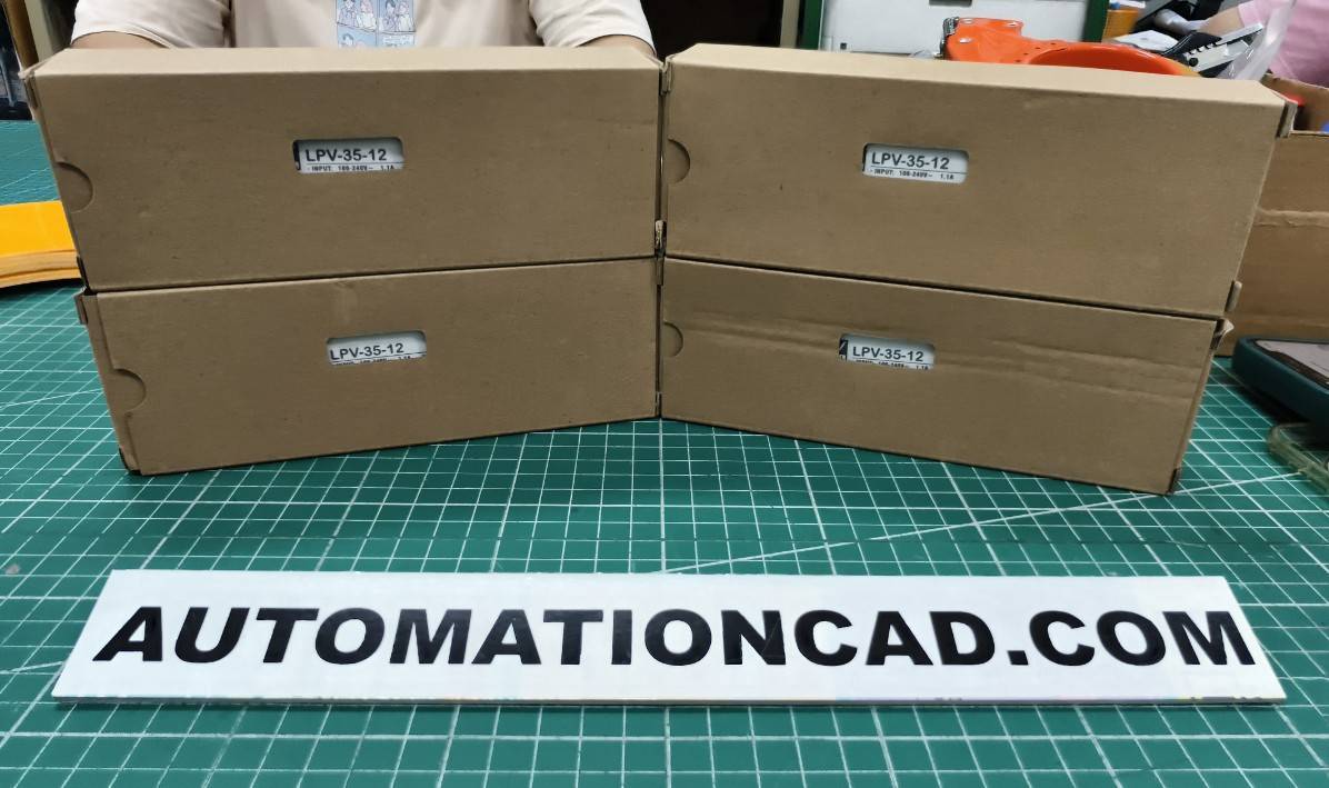 LED Driver พาวเวอร์ซัพพลาย LPV-35-12 Meanwell 12VDC 35W Switching Power Supply