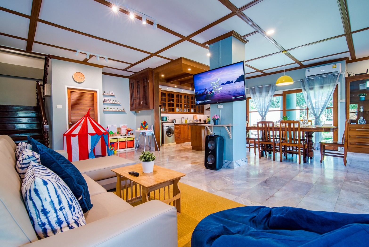 HR15029 บ้านพักหัวหิน บ้านเดอะควีน บีช วิลล่า