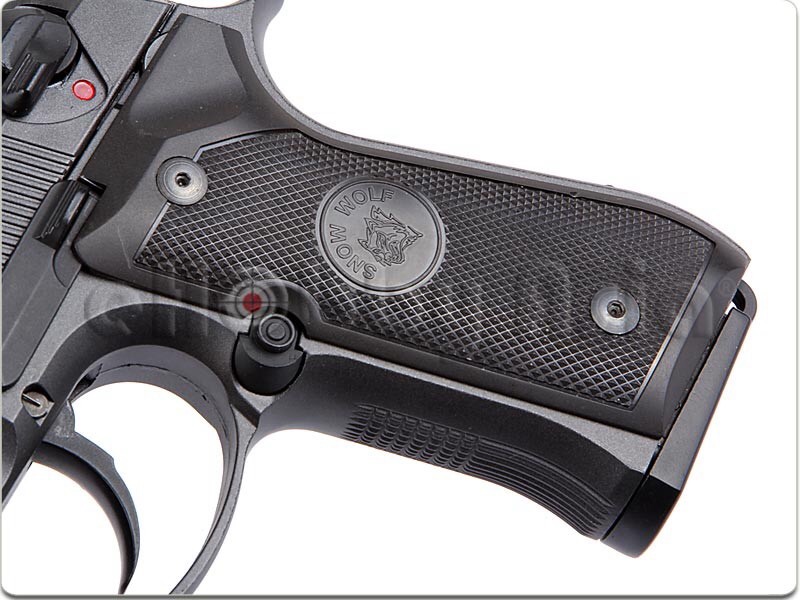 Snow Wolf M9A1 Tactical Full Metal Gas Blow Back Pistol
