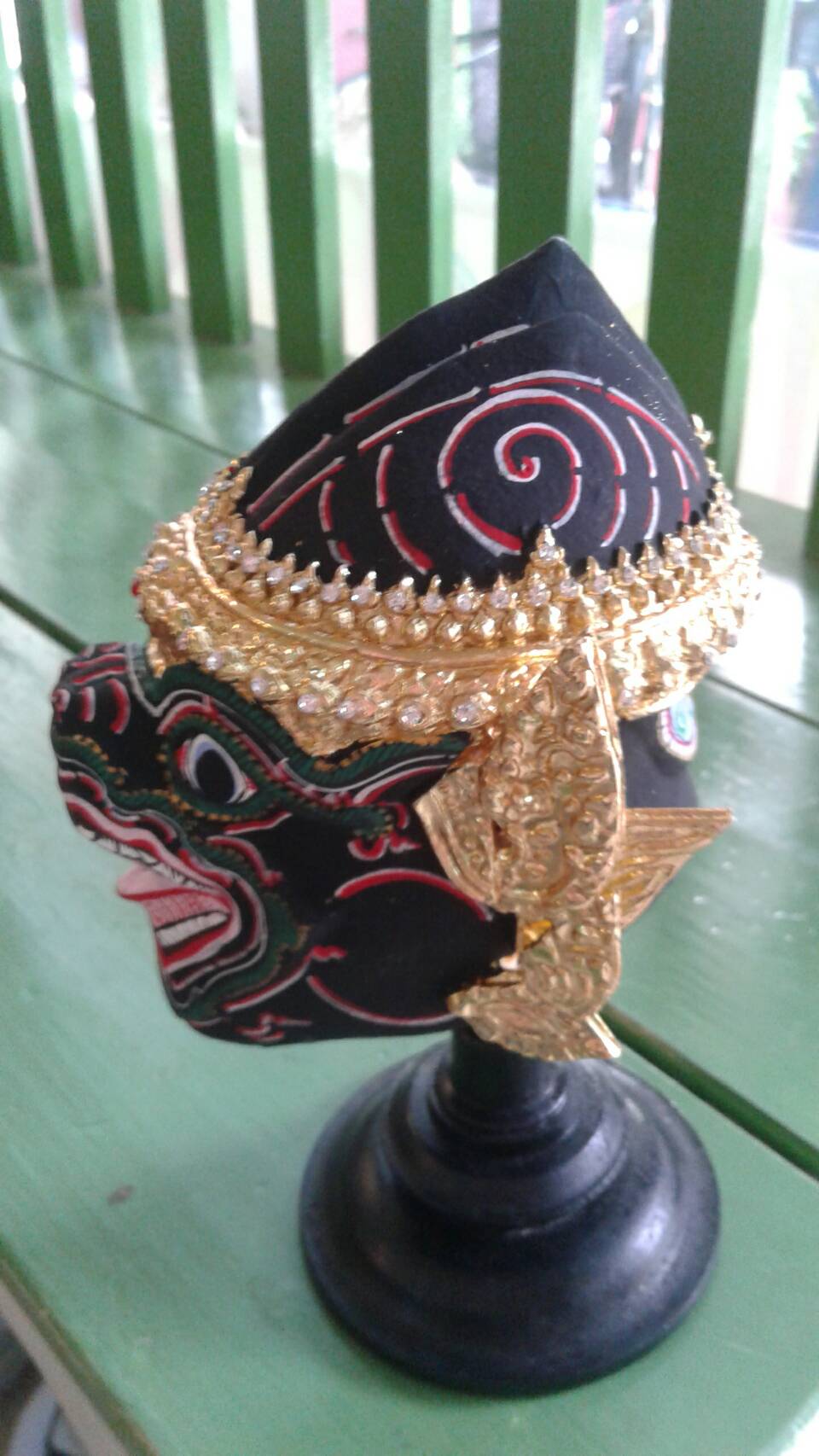 หัวโขน นิลพัท ขนาดจัมโบ้ 5 นิ้ว งานกระดาษ