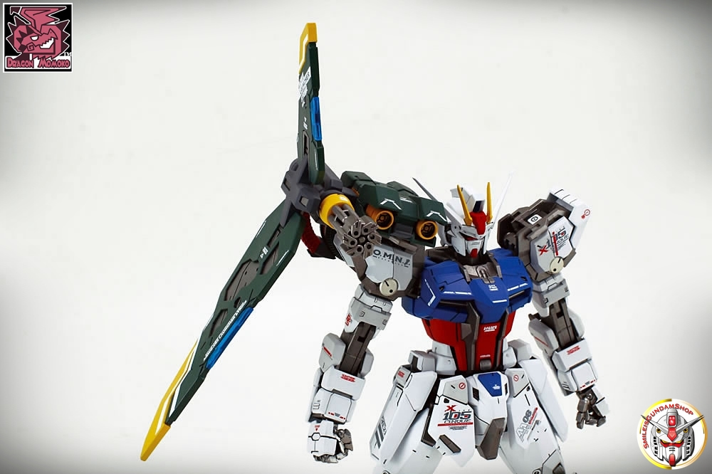 [PO]MG 1/100 Launcher Strike Ver. RM [โมจีนMomoko]กล่องไม่สกรีน