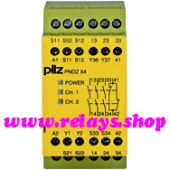PilZ 774730 PNOZ X4 24VDC 3n/o 1n/c LiNE iD : RELAYS.SHOP