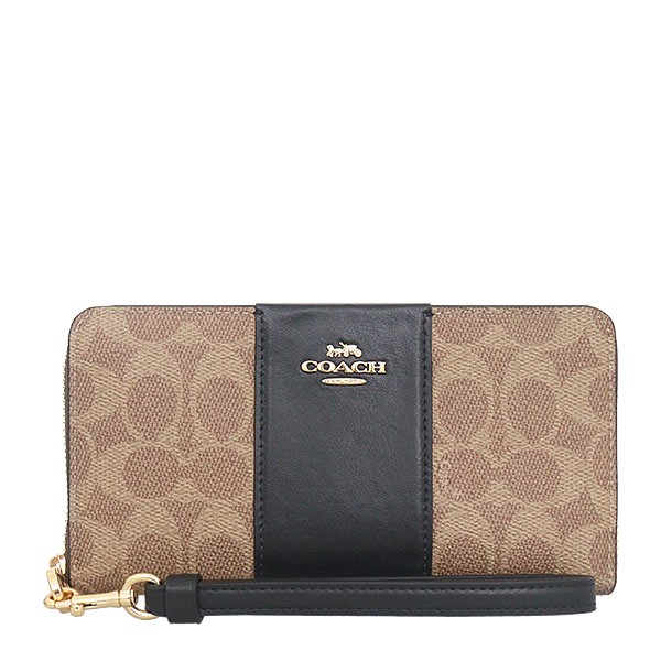 กระเป๋า Coach แท้รุ่น CW947 LONG ZIP AROUND WALLET