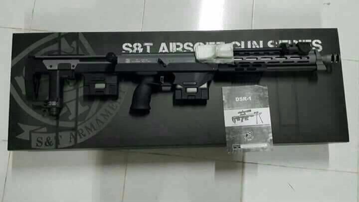New.S&T DSR-1 Gas Sniper Rifle (Black) ราคาพิเศษ