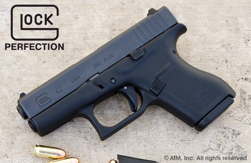 New.ปืนสั้น GLOCK42 PERFECTION มาร์กิ้งร่องลึก ราคาพิเศษ